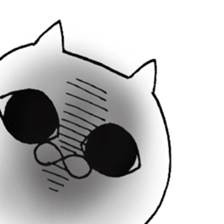 Emotion is rich cat sticker #12317363