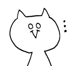 Emotion is rich cat sticker #12317366