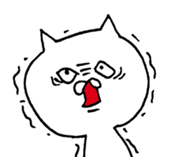 Emotion is rich cat sticker #12317374