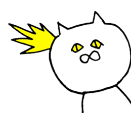 Emotion is rich cat sticker #12317377