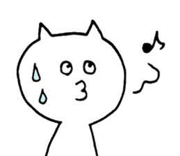 Emotion is rich cat sticker #12317379