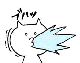 Emotion is rich cat sticker #12317381