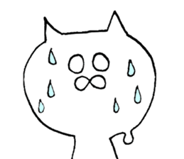 Emotion is rich cat sticker #12317385