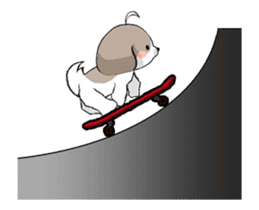 Shih Tzu dog to move 2. sticker #12317483