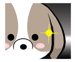 Shih Tzu dog to move 2. sticker #12317492