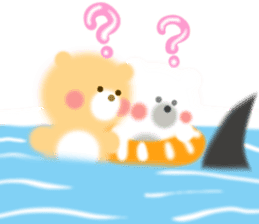 Fluffy Bear Daikichi and shoukichi 3 sticker #12317676