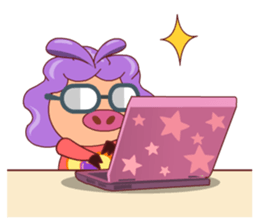 Sama_Little Pig sticker #12318037