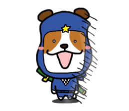 Ninja Jack Bean sticker #12318105
