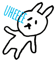 Loose and cute rabbits sticker #12318959