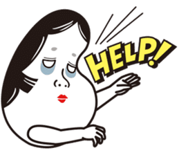 OTAFUKU 6 sticker #12319020