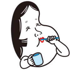 OTAFUKU 6 sticker #12319035