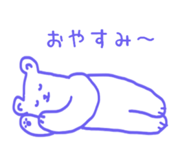 Mr.cool bear sticker #12319785