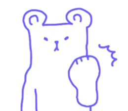 Mr.cool bear sticker #12319793