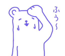 Mr.cool bear sticker #12319810