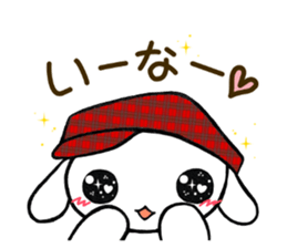Lop ear rabbit "YUKKINO". sticker #12319993