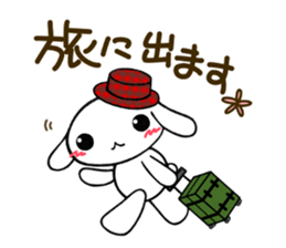 Lop ear rabbit "YUKKINO". sticker #12319998