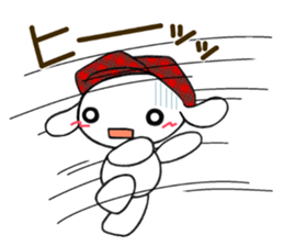 Lop ear rabbit "YUKKINO". sticker #12320009