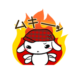 Lop ear rabbit "YUKKINO". sticker #12320010