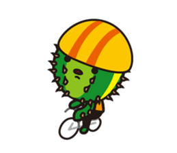Mr. Cactus living in Kansai <ver.3> sticker #12320079