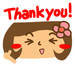 Girl of reaction4 sticker #12320377