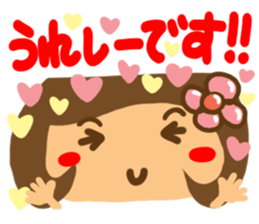 Girl of reaction4 sticker #12320378