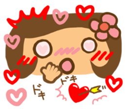 Girl of reaction4 sticker #12320380