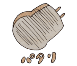 Loaf of bread sticker #12321294