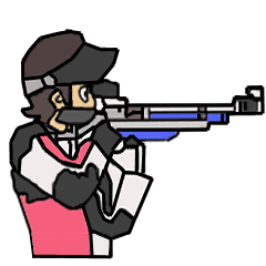 Rifle shooting for Sticker RifleSport