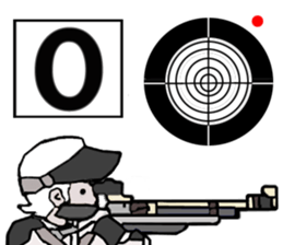 Rifle shooting for Sticker RifleSport sticker #12321549