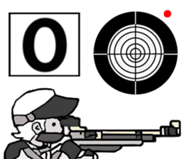 Rifle shooting for Sticker RifleSport sticker #12321549