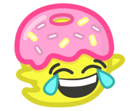 Donut Ghost sticker #12321630