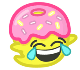 Donut Ghost sticker #12321630