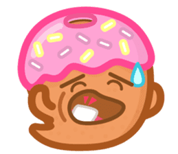 Donut Ghost sticker #12321642