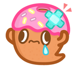 Donut Ghost sticker #12321643