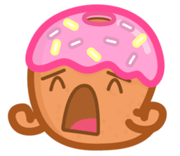 Donut Ghost sticker #12321647