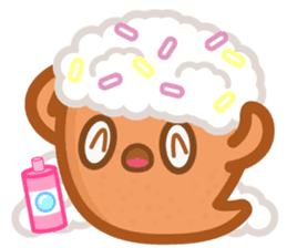 Donut Ghost sticker #12321649