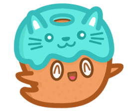 Donut Ghost sticker #12321650