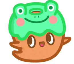 Donut Ghost sticker #12321652