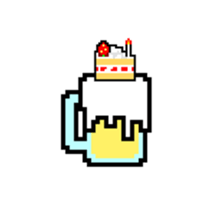 STRAWBERRY CAKE 9 sticker #12321668