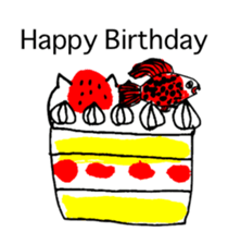 STRAWBERRY CAKE 9 sticker #12321671