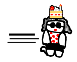 STRAWBERRY CAKE 9 sticker #12321691