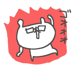 Cute glasses bear stickers! sticker #12321931