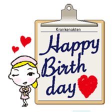 Birthday in English sticker #12321995
