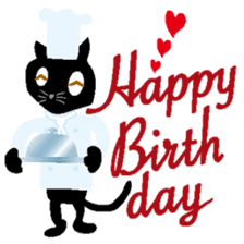 Birthday in English sticker #12321999