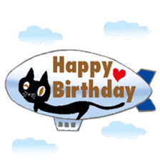 Birthday in English sticker #12322001