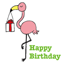 Birthday in English sticker #12322002