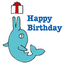 Birthday in English sticker #12322004