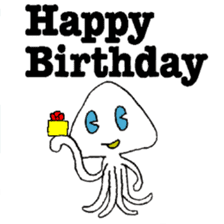 Birthday in English sticker #12322005