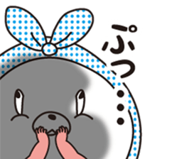 The peach which did a mask sticker #12322229