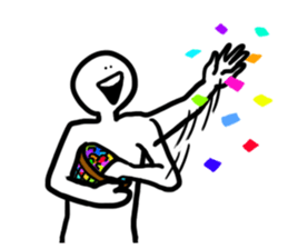 Daily life of tamao sticker #12322542